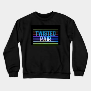 twisted pair Mask Crewneck Sweatshirt